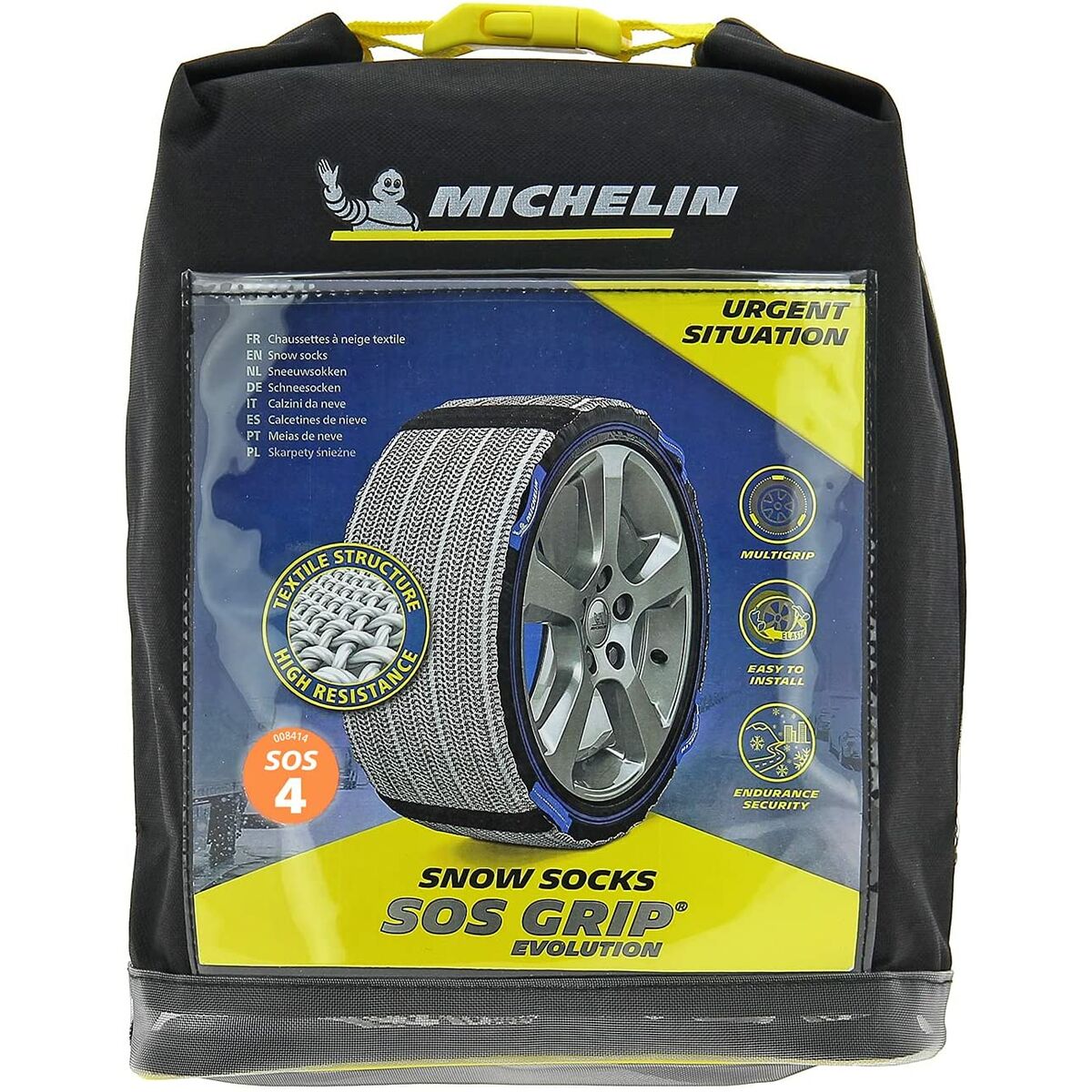 Snøkjettinger for bil Michelin SOS GRIP EVO 4
